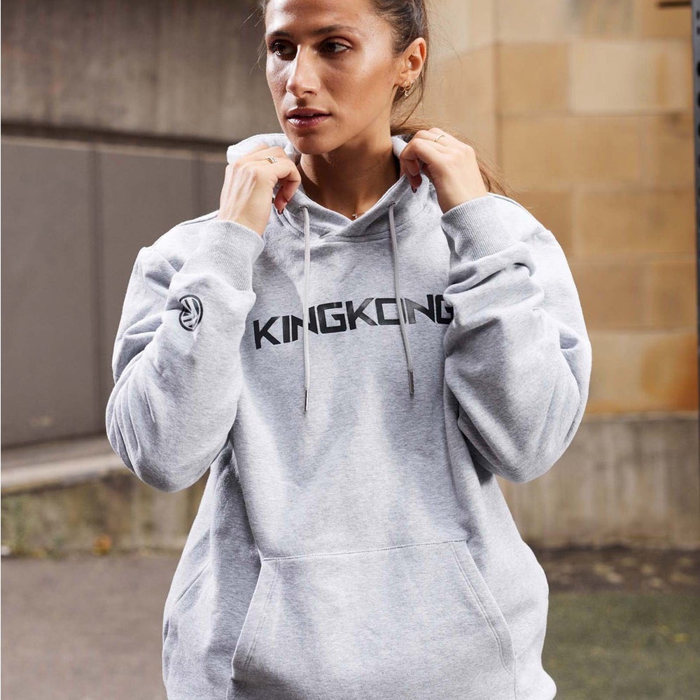 King Kong Unisex Hoodie - Heather Grey